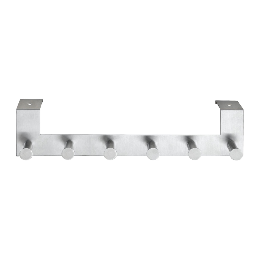 WENKO 22804100 - Garderobenleiste CELANO 39 x 11 cm Edelstahl/silber
