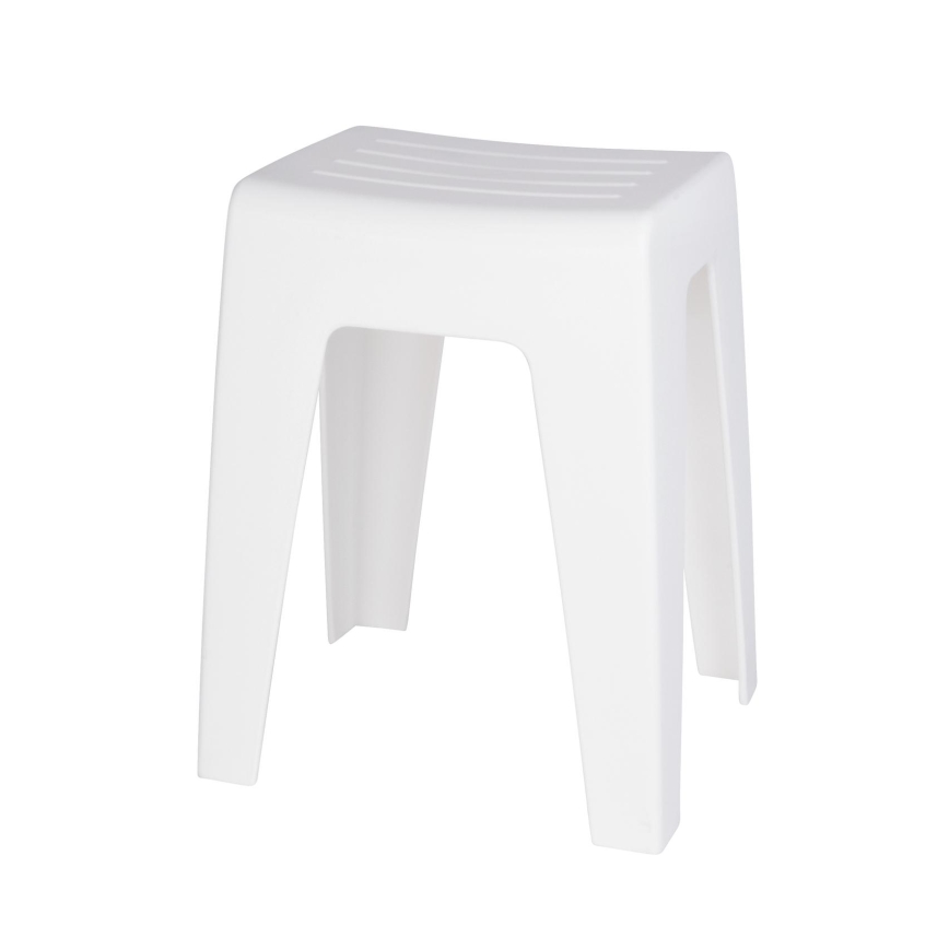 WENKO 22943100 - Hocker KUMBA 38x47 cm weiß