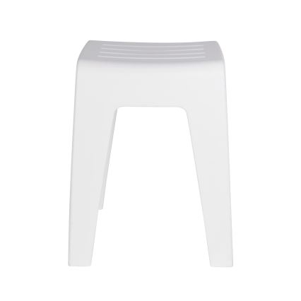 WENKO 22943100 - Hocker KUMBA 38x47 cm weiß