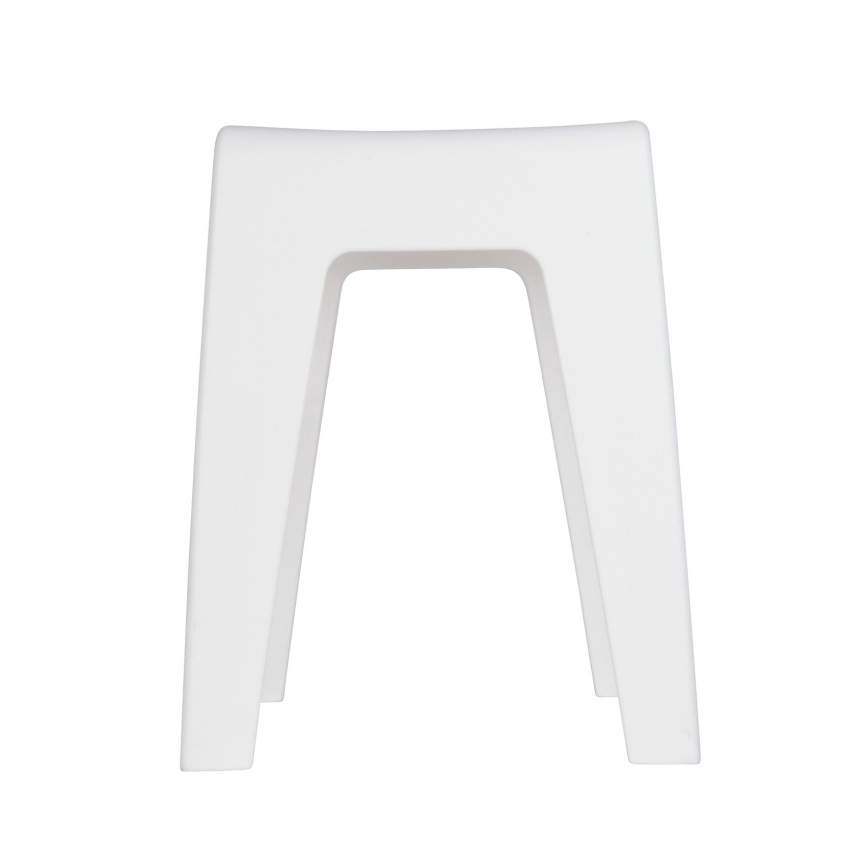 WENKO 22943100 - Hocker KUMBA 38x47 cm weiß