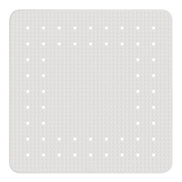 WENKO 23135100-Duschmatte MIRASOL 54x54 cm weiß