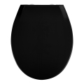 WENKO 23443100 - WC-Sitz KOS 44 x 37 cm schwarz