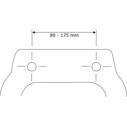 WENKO 23536100-WC-Sitz RELIEF 36,5x45 cm mehrfarbig/silberfarben