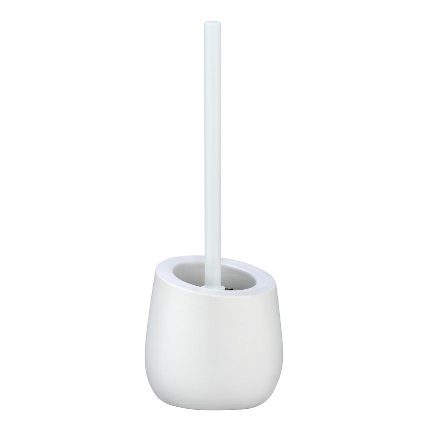 WENKO 23646100 - WC-Bürste BADI 13,5x38 cm weiß