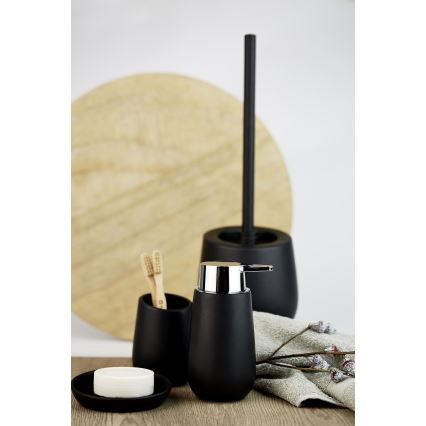 WENKO 23652800 - Seifenspender BADI 320 ml schwarz