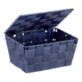 WENKO 23786100 - ADRIA Korb 19x14 cm blau