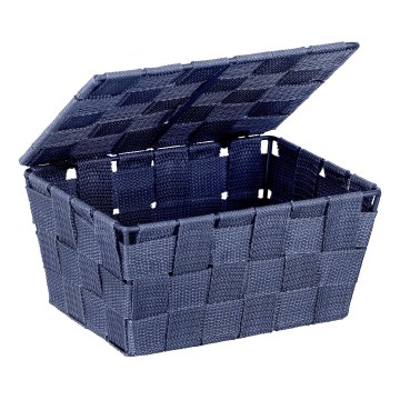 WENKO 23786100 - ADRIA Korb 19x14 cm blau