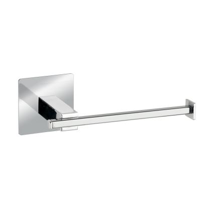 WENKO 23859800 - Toilettenpapierhalter TURBO-LOC QUADRO ED 16,5x6,5 cm Edelstahl
