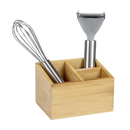 WENKO 23916100 - Organizer TERRA, 12 x 9 cm, braun