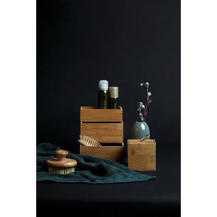 WENKO 23918100 - Tablett TERRA 15x10 cm, braun