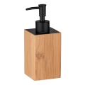 WENKO 23984100 - Seifenspender PADUA 210 ml braun/schwarz