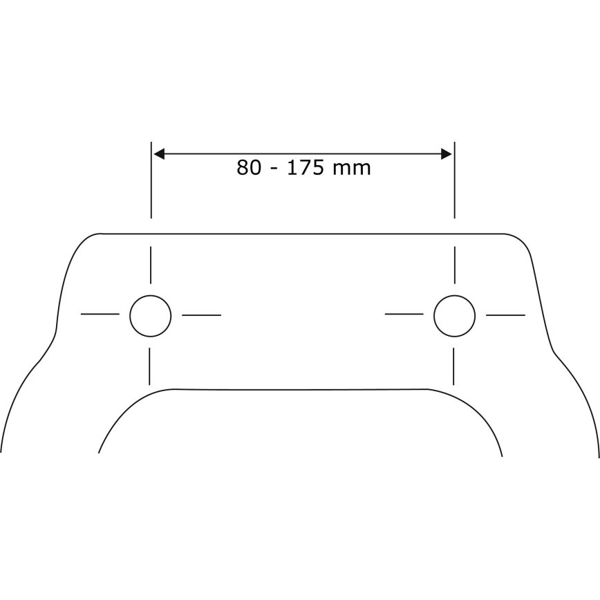 WENKO 24082800 - WC-Sitz DROPLETS 45x38,8 cm blau/weiß