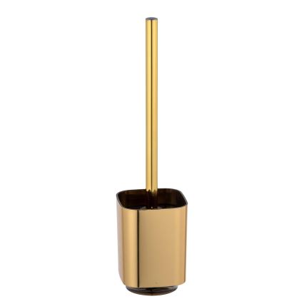 WENKO 24162100 - WC-Bürste AURON 9x38,5 cm goldfarben