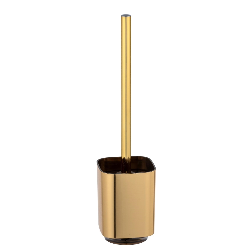 WENKO 24162100 - WC-Bürste AURON 9x38,5 cm goldfarben