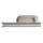 WENKO 24166100 - WC-Papierhalter TURBO-LOC OREA MATT 16x7 cm Edelstahl/silber