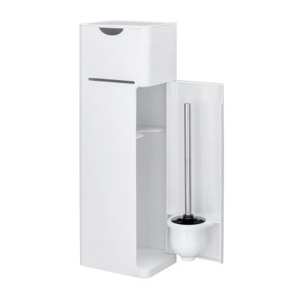 WENKO 24212100 - WC-Bürste IMON 20 x 58,5 cm, weiß