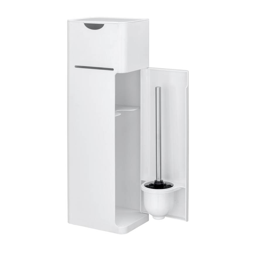 WENKO 24212100 - WC-Bürste IMON 20 x 58,5 cm, weiß