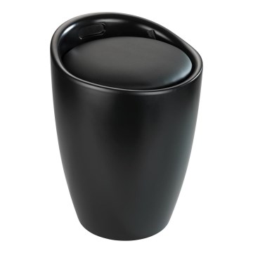 WENKO 24229100 - Hocker CANDY 36x50,5 cm schwarz