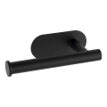 WENKO 24287100-Toilettenpapierhalter TURBO-LOC OREA BLACK 16x7 cm Edelstahl/schwarz