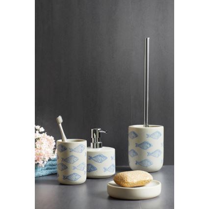 WENKO 24310100 - Becher AQUAMARIN 8x11 cm beige