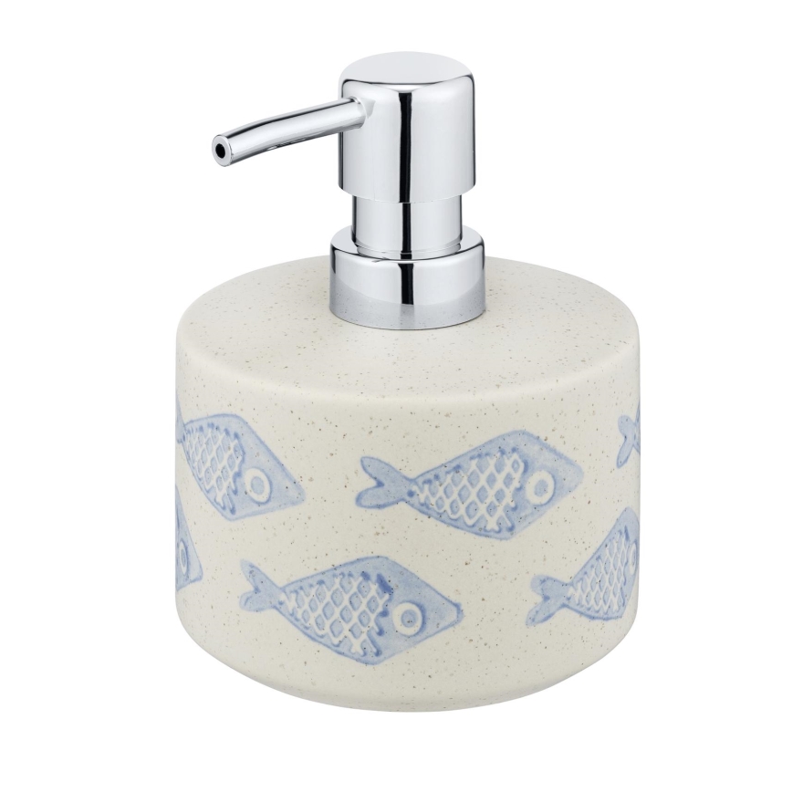 WENKO 24311100 - Seifenspender AQUAMARIN 475 ml beige