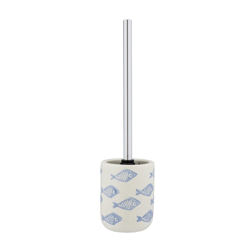 WENKO 24313100 - WC-Bürste AQUAMARIN 10x40 cm beige