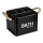 WENKO 24328100 - Aufbewahrungsbox GARA 19x13 cm schwarz