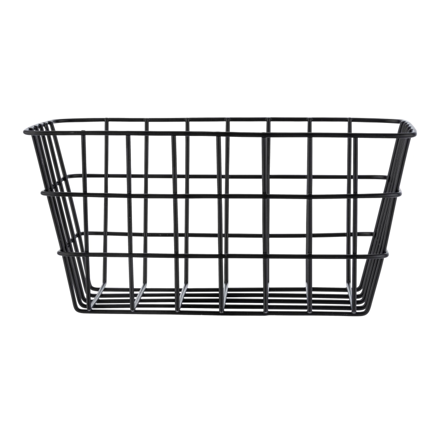 WENKO 24371100 - Korb VIANA 18x25 cm schwarz