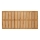 WENKO 24611100 - Fußmatte BAMBUSA 100 x 50 cm, braun