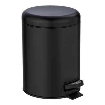 WENKO 24681100 - Korb LEMAN 21 x 24 cm schwarz