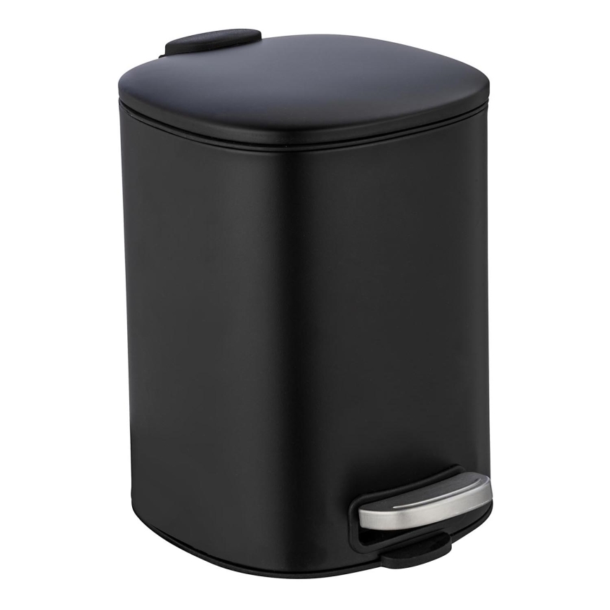 WENKO 24781100 - Korb ALASSIO 20,5x27 cm schwarz