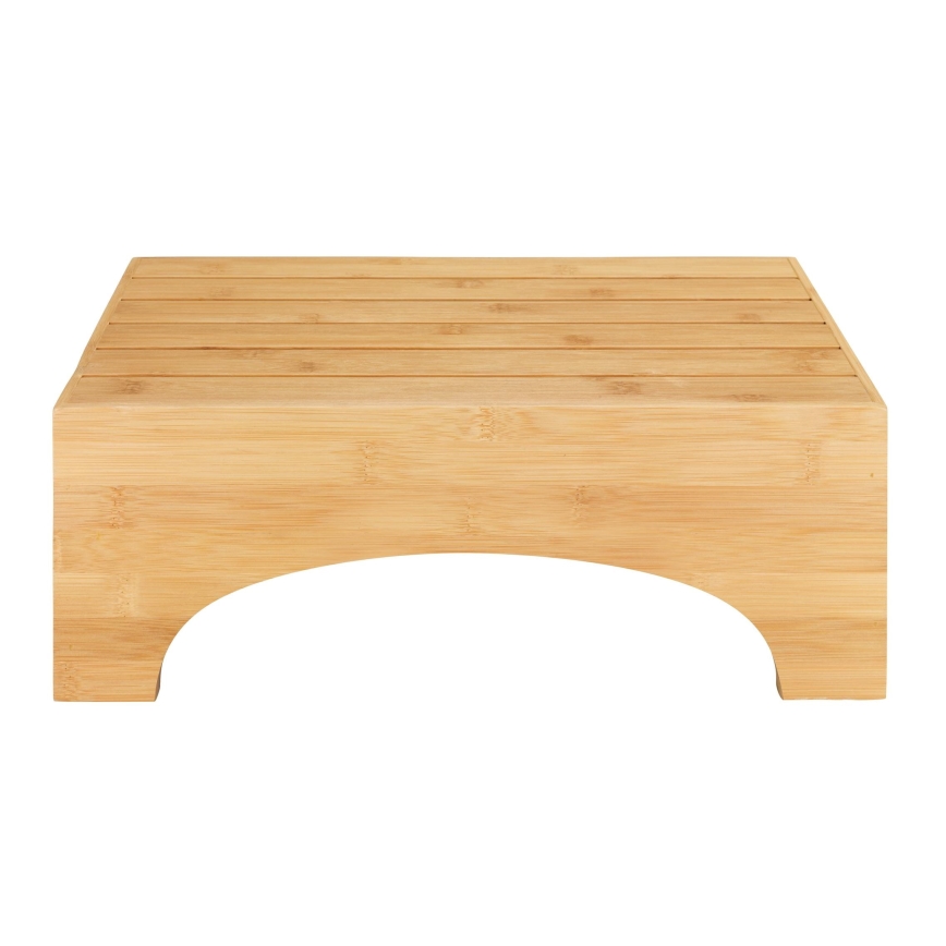 WENKO 24870100 - Hocker BAMBUSA 40x30 cm braun