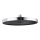 WENKO 24910100 - Duschkopf SOFTWATER 26x26 cm glänzender Chrom/schwarz
