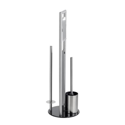 WENKO 24981800 - WC-Set RAVINA 20x70 cm Edelstahl/silber