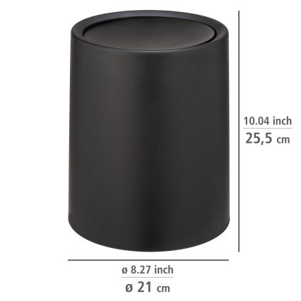 WENKO 25208100 - Korb ATRI 21x25,5 cm schwarz