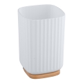WENKO 25293100 - Becher ROTELLO 8,5x11 cm weiß/braun