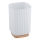 WENKO 25293100 - Becher ROTELLO 8,5x11 cm weiß/braun
