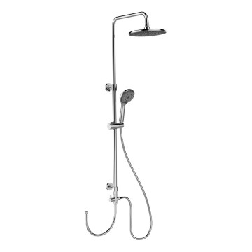 WENKO 25310100 - Duschset Wassersparsystem Edelstahl/glänzender Chrom