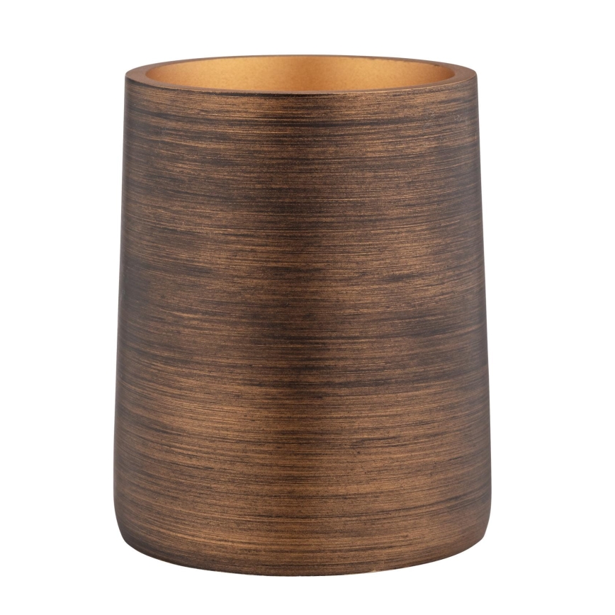 WENKO 25351100 - Becher PALENA 8,5x10,8 cm bronzefarben