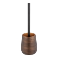 WENKO 25354100 - WC-Bürste PALENA 12,5x37 cm bronzefarben