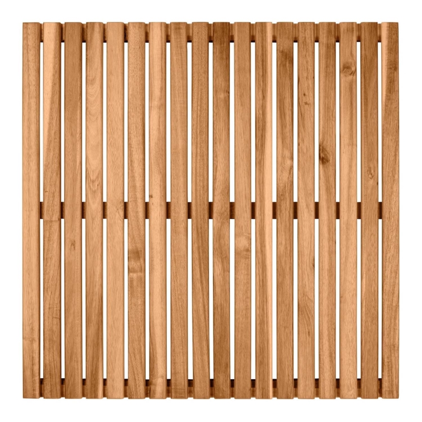 WENKO 25522100 - Fußmatte ACACIA 55x55 cm braun