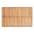 WENKO 25578100 - Fußmatte ACACIA 55x85 cm braun