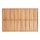 WENKO 25578100 - Fußmatte ACACIA 55x85 cm braun