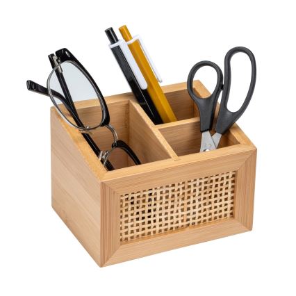 WENKO 25600100 - Organizer ALLEGRE 12x9 cm braun