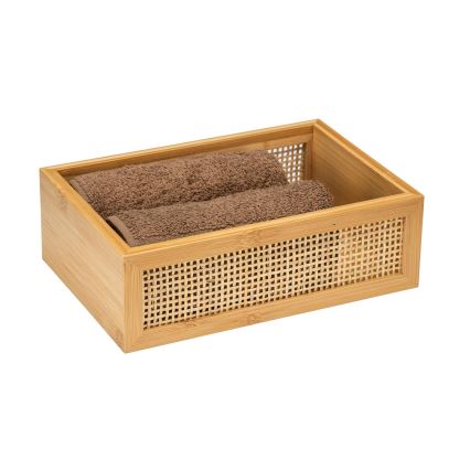 WENKO 25602100 - Badewannentablett ALLEGRE 22x15 cm braun