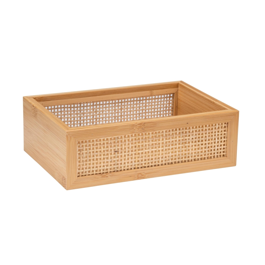WENKO 25602100 - Badewannentablett ALLEGRE 22x15 cm braun