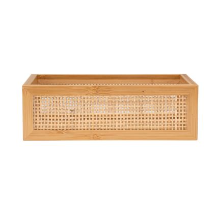 WENKO 25602100 - Badewannentablett ALLEGRE 22x15 cm braun