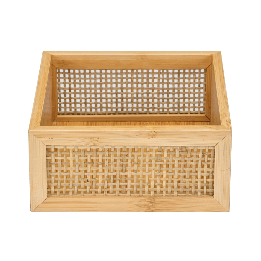 WENKO 25602100 - Badewannentablett ALLEGRE 22x15 cm braun