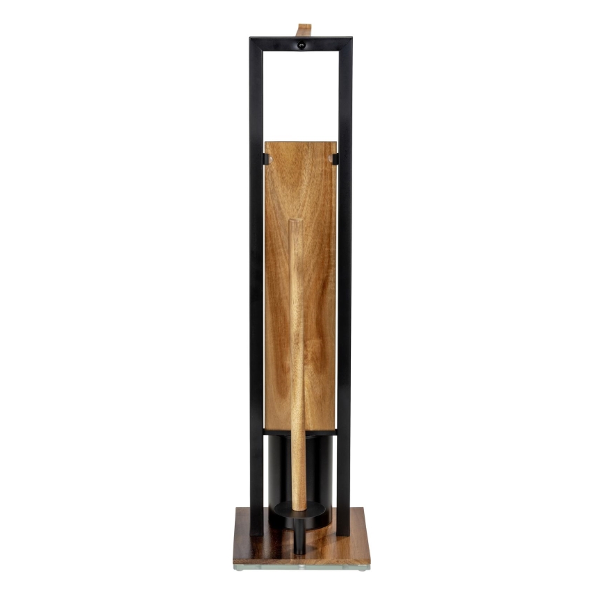 WENKO 25784100 - WC-Set RIVALTA 18x70 cm braun/schwarz