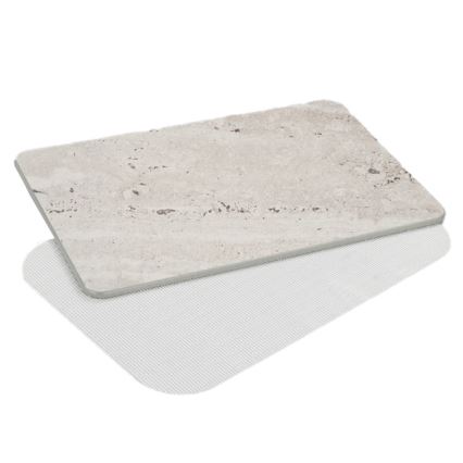 WENKO 25964100 - Badematte PUNA 39 x 60 cm grau